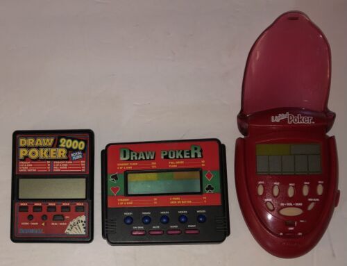 Radica Pocket Poker Pocket Deuces Royal Flush 3000 1315 Hand Held