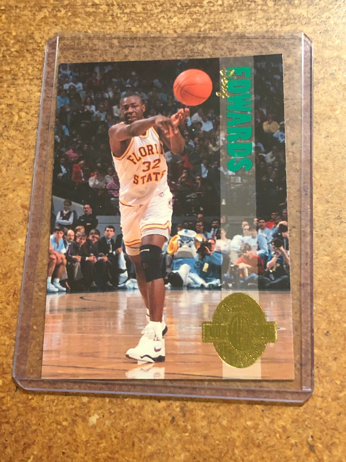 1993 Classic Four Sport Basketball # 27 Doug Edwards RC