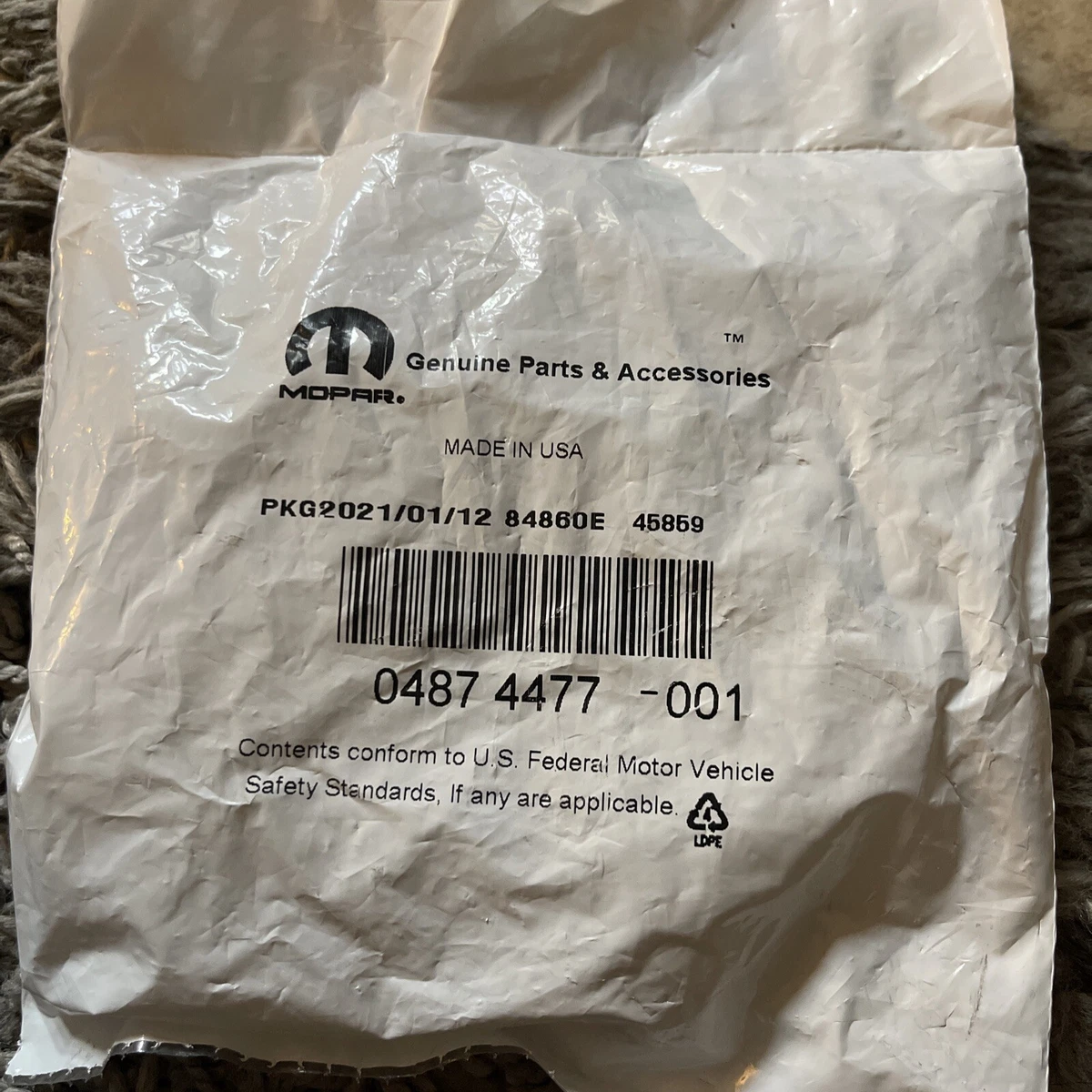 Mopar OEM Drive Shaft/Axle Shaft Seal 04874477 -001 84860E | eBay 