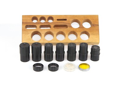 Soviet LOMO Microscope MBS Lens Glass Eyepieces Ocular
