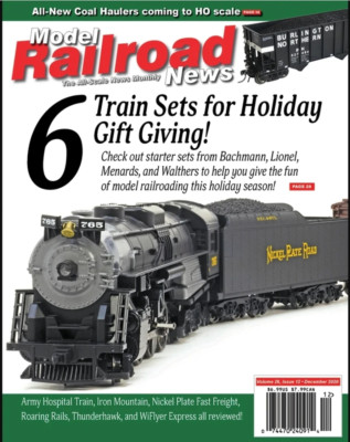 MODEL RAILROAD NEWS MAGAZINE DEC 2020