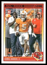 Kamal Hadden 2024 Score #378 RC Kansas City Chiefs