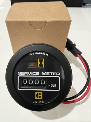 GAUGE METER SERVICE ANALOG 4Y-2248 4Y2248 24V VOLT 