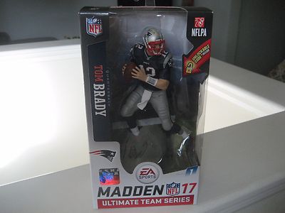 TOM BRADY Madden NFL 17 McFarlane EA Sports Ultimate Team Patriots