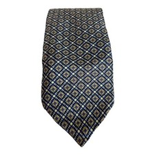 Claiborne Men's Neck Tie Silk 57" L 4" W USA Made