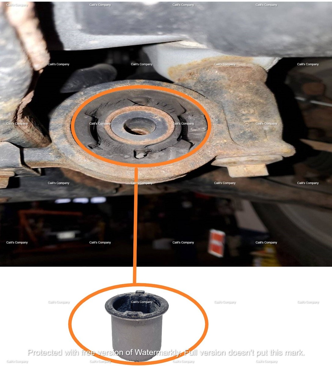 KD35-34-300H For 2018 MAZDA CX-5 KE Front Lower Control Arm Rear