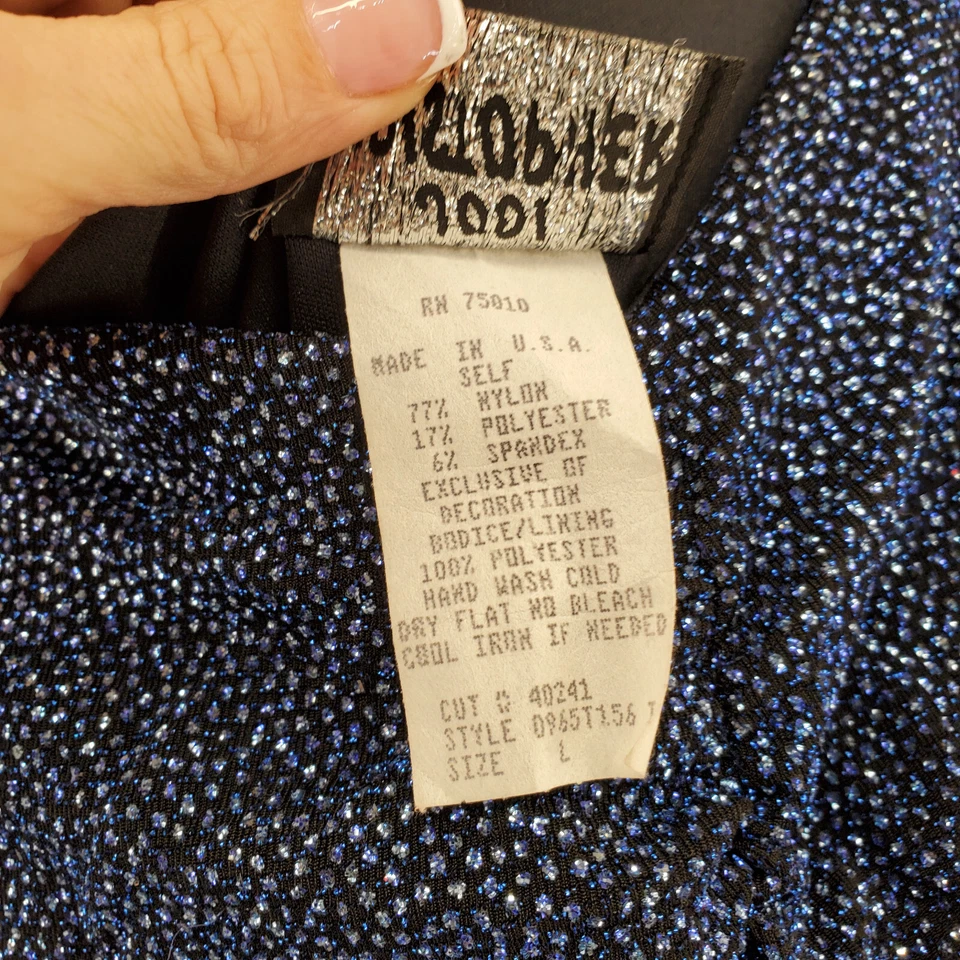 Vestido recto JODI KRISTOPHER para mujer grande vintage caprichoso gótico maxi elástico Foto 4 de 4