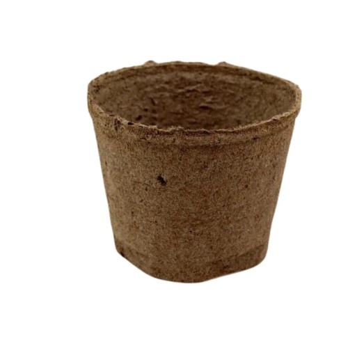 Jiffy Peat Pots #160 - 6 Inch Round Biodegradable Planting Pots - Case of 198 - 第 1/1 張圖片