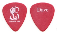Jane's Addiction Dave Navarro Signature Tattoo Red Guitar Pick - 2002 Tour