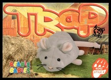 1999 Beanie Babies 2nd Edition Series 4 Trap the Mouse Artist Proof #249