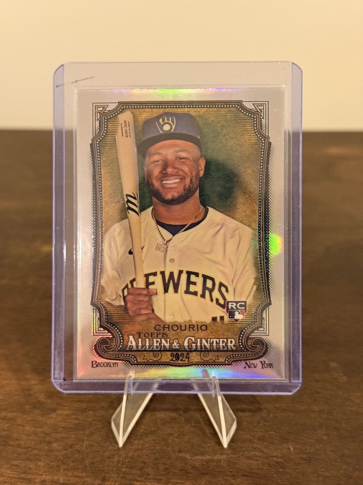 2024 Topps Allen & Ginter JACKSON CHOURIO RC CHROME REFRACTOR #276