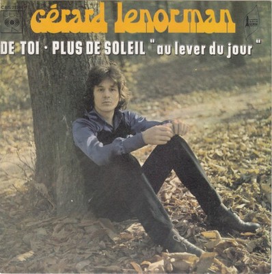 Gérard Lenorman - De Toi / Plus De Soleil Au Lever De Jour 7'' Single Vinyl 53361