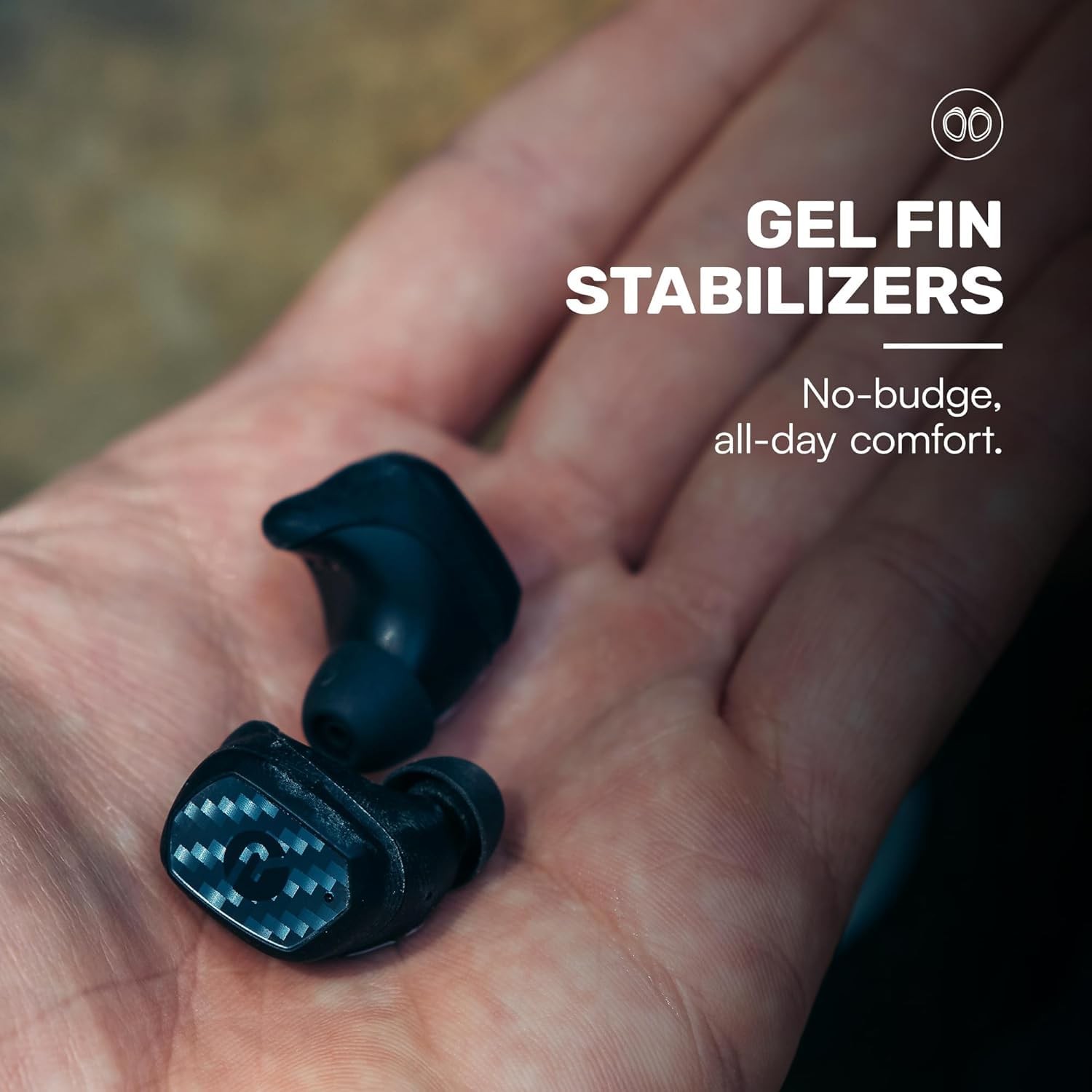 Impact Earbuds Military-Grade Impact Resistant, IP67 Bluetooth Earbuds with S...