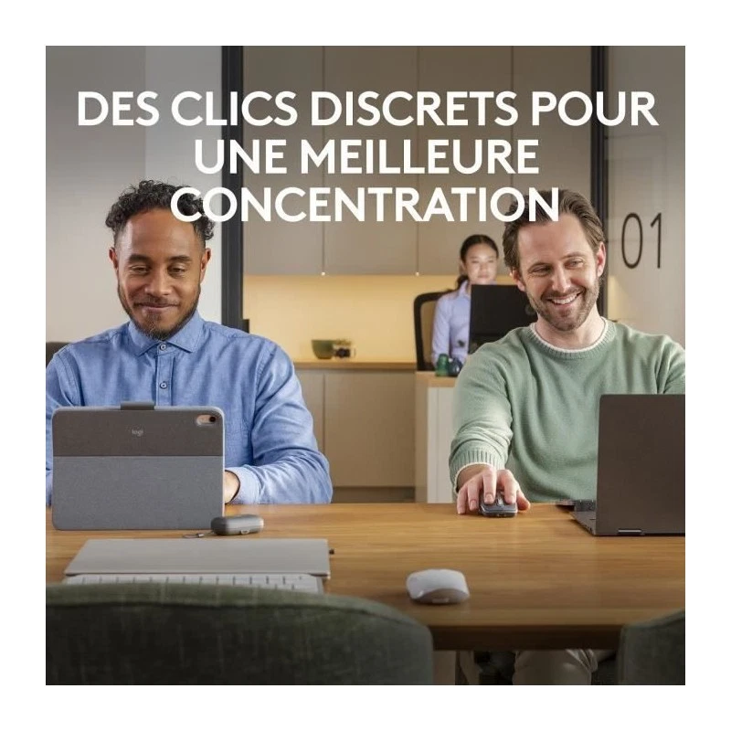 Souris Sans Fil - LOGITECH - MX Anywhere 3S - Bluetooth - Clics Silencieux - 6 b - Photo 3/4