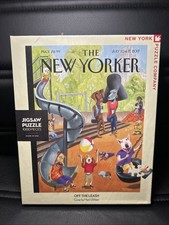 The New Yorker Off The Leash Jigsaw Puzzle 1000 Pieces NEW SEALED Dogs Park NYC