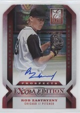 2013 Elite Extra Edition Aspirations Die-Cut Signatures Rob Zastryzny Auto 9pd