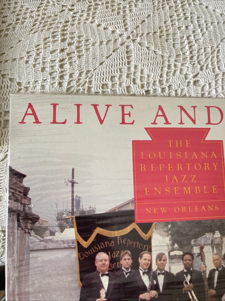 The Louisiana Repertory Jazz Ensemble New Orleans LP SEALED MINT Alive and Well - Image 2 of 4
