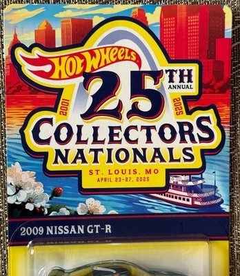 ホットウィール　COLLECTORS NATIONALS GT-R 2025 Hot Wheels 25th Annual Collectors Nationals 2009 Nissan