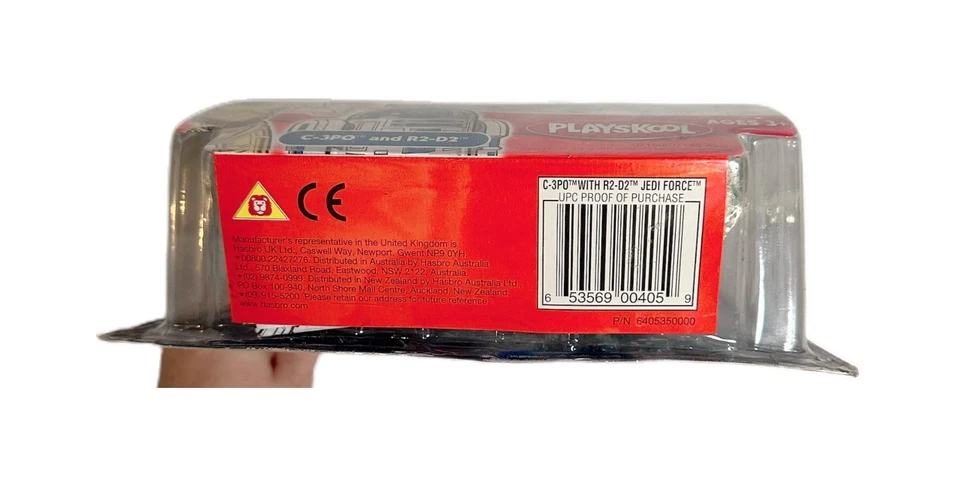 ✨ Star Wars Jedi Force C-3PO y R2-D2 🛸 Playskool Hasbro 💫 De colección Nuevo en caja Foto 4 de 4