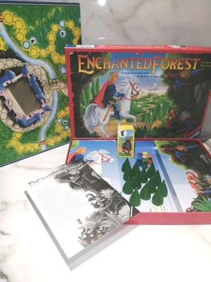 Vintage Karton Ravensburger Zauberwald Brettspiel. 100% komplett von 1994
