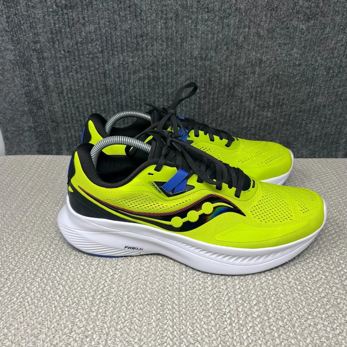 Saucony Guide 15 Running Shoes Mens US 13 Acid Blue‎ Raz Sneakers Volt Green Saucony Guide 15 Acid Blue Raz for sale | eBay main image 3