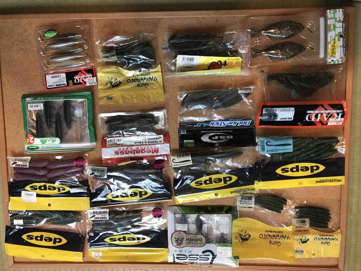 Bass lures, worm set - Image 5