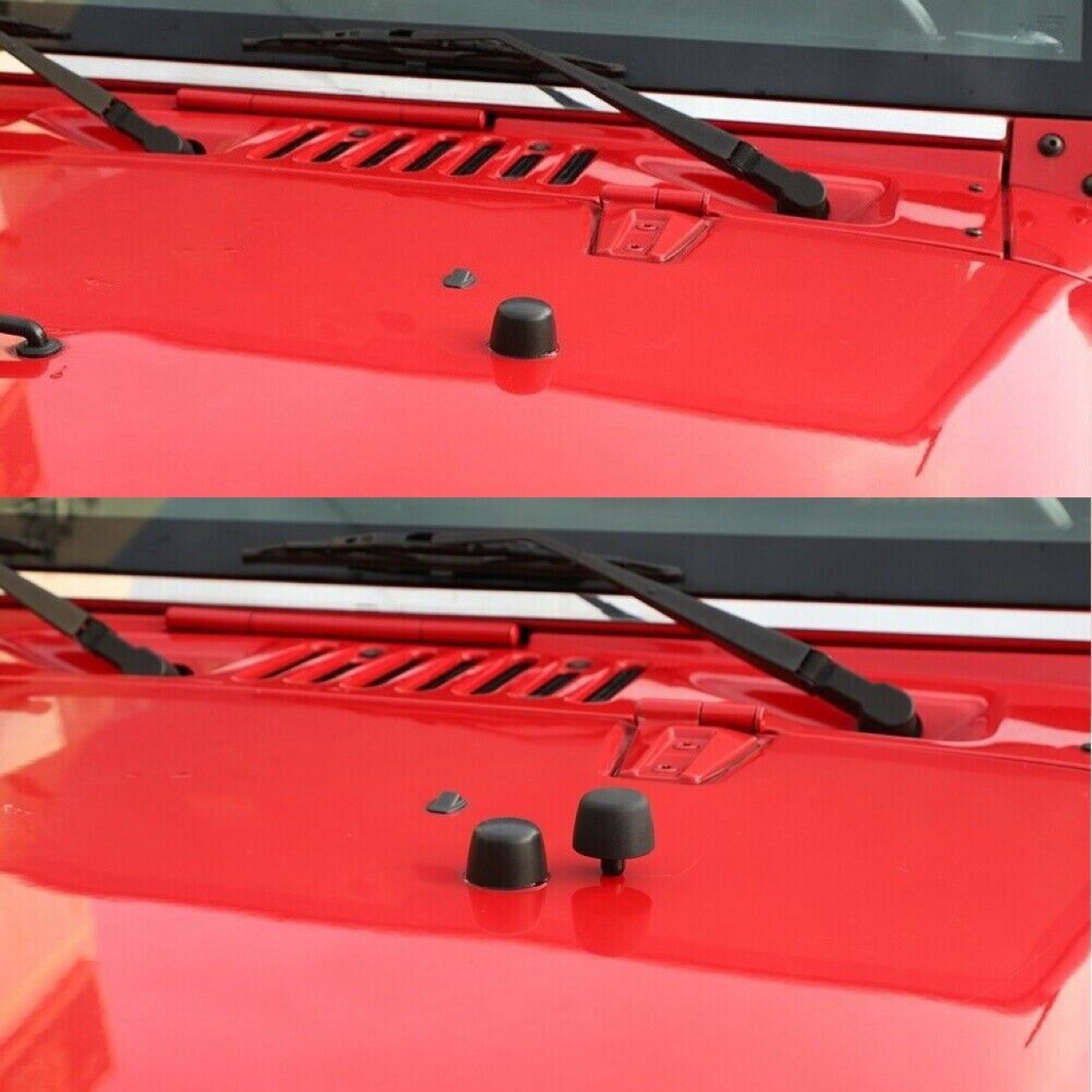 New Rubber Bumper Cushion Hood Stopper For Jeep Wrangler JK 2007-2018 55395650AC thumbnail 12