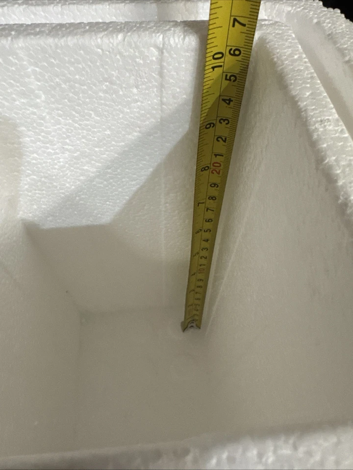 insulated Styrofoam shipping cooler foam container 10x 5 x 5 Inside measure - Image 3 of 4