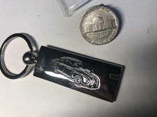 Solid Metal Keychain Key Holder Editions Atlas Jaguar MK XK6 1959 mint in Bag