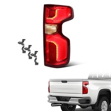 LED Tail Lights Assembly Compatible with 2019-2025 Chevy Silverado 1500/2500H...