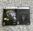 Bethesda PC DVD-ROM Role Playing Games Lot: Fallout 3 GOTY & Skyrim — photo 1