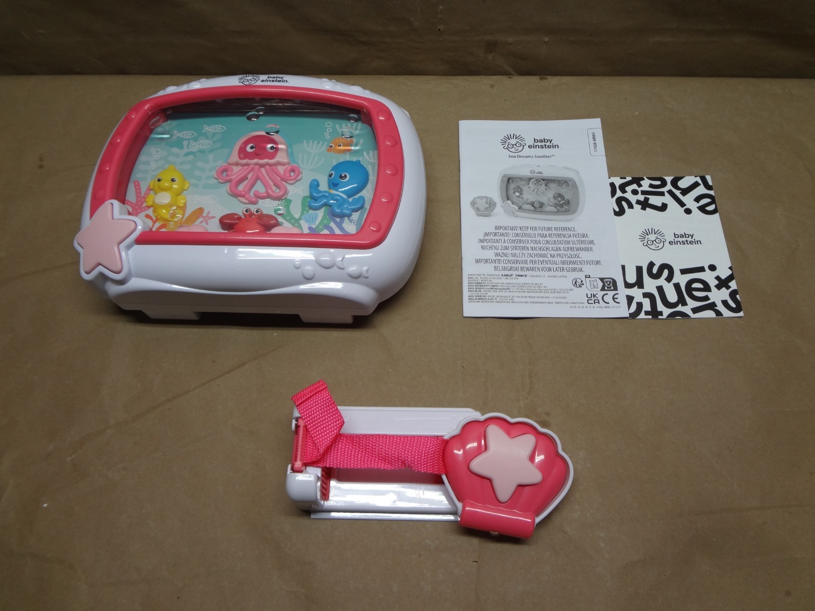 Baby Einstein 17428 Sea Dreams Soother Musical Crib Toy & So