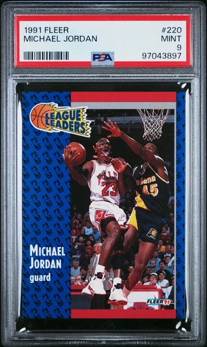 1991 Fleer Michael Jordan #220 PSA 9
