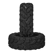 Set of 2 24x8-12 ATV UTV Tires All Terrain AT 6 Ply 24x8x12 24 8 12