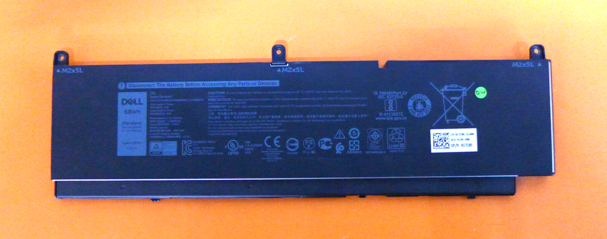 NEW Dell Precision 7550 7750 7650 7660 68Wh Laptop Battery C903V