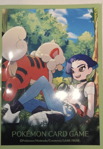Perrin & Growlithe Deck Sleeve Single For Binder Collection Pokemon Center JP