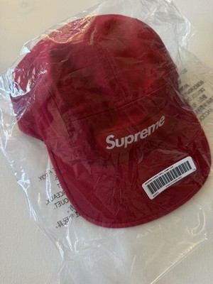 Supreme Washed Chino Twill Camp Cap Classic Red SS26 New | eBay