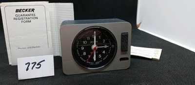 BECKER & BECKER INC QUARTZ ALARM TIME INSTRUMENT W/ ILLIMINATOR W/ REG. FORM