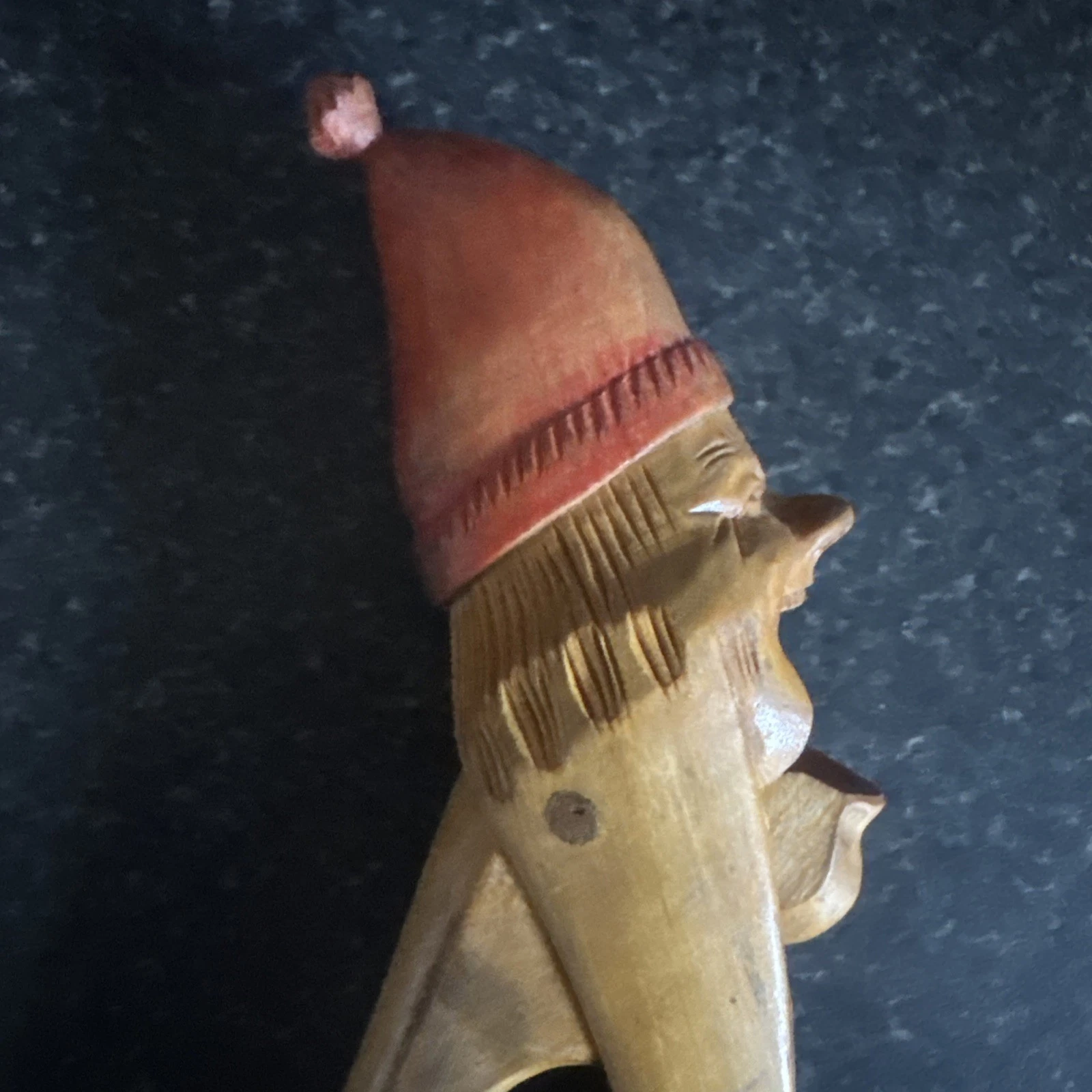 ANTIQUE FIGURAL CARVED WOOD NUTCRACKER BLACK FOREST