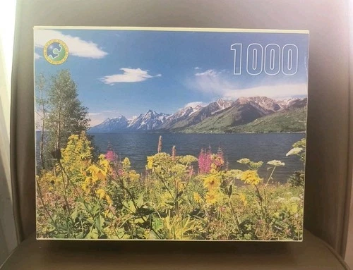 Wildflowers Wyoming 1,000 Piece Puzzle From Leap Year 19" X 26" Factory Sealed