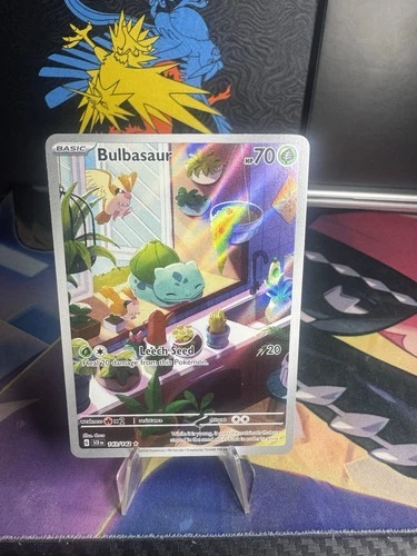 Pokémon TCG Bulbasaur Stellar Crown Illustration
