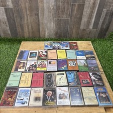 Vintage Christian Christmas Cassette Tape Lot of 36 Gospel Mixed Tested Sealed