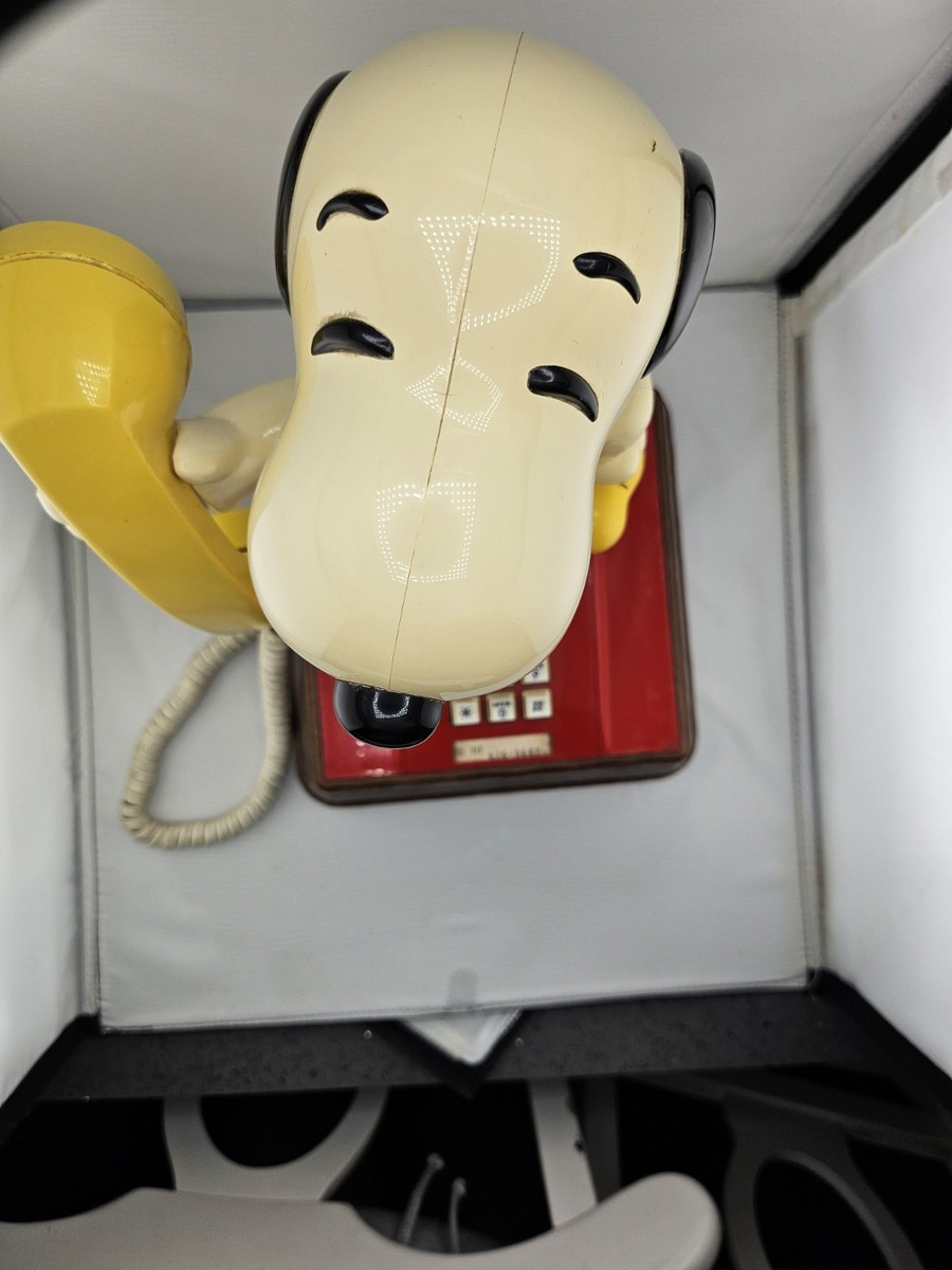 1976 SNOOPY & WOODSTOCK 電話機 スヌーピー ヴィンテージ スヌーピー,ウッドストック,電話機,Snoopy,Woodstock,ヴィンテージ