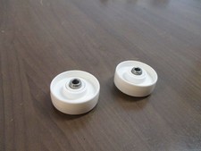 Misc. Brand Plastic Skate Wheel 09-031342-0000-0 1.9" Diameter Lot of 2 