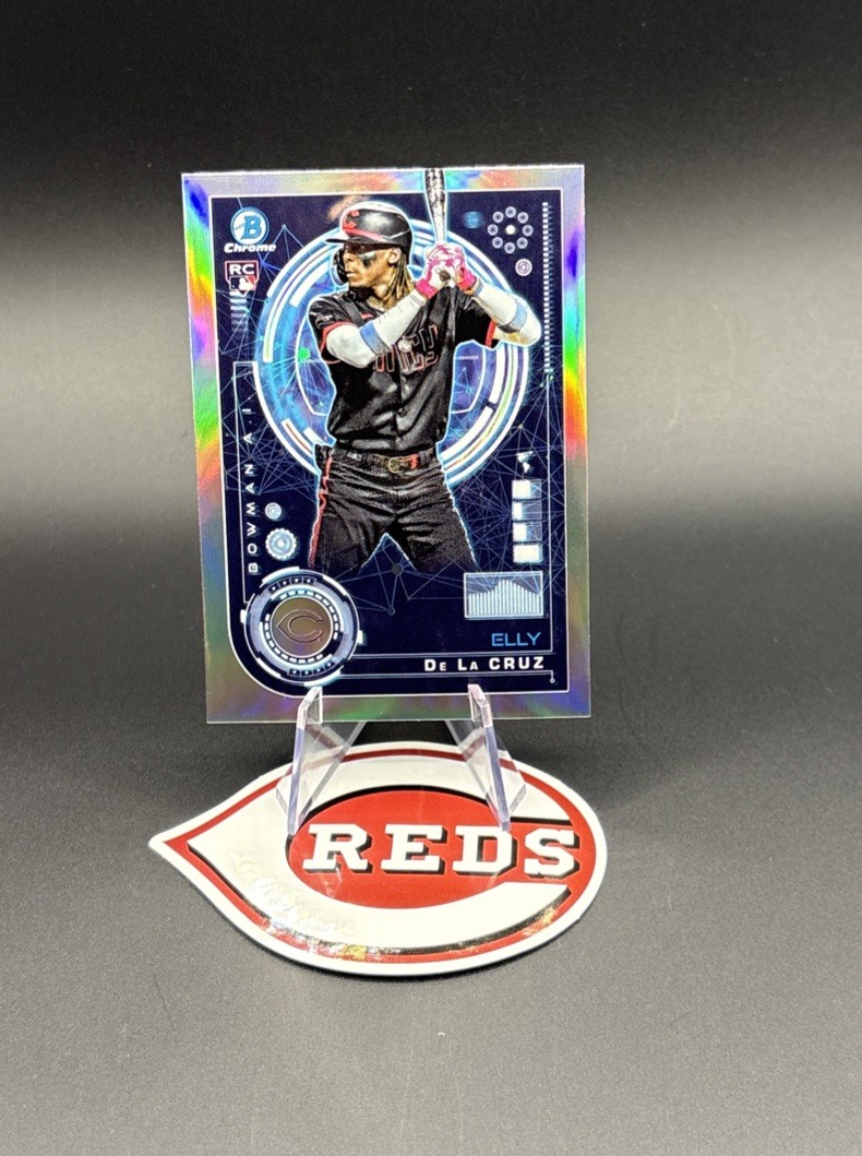 2024 Bowman Chrome Elly De La Cruz Bowman AI RC #BAI-1 Cincinnati Reds. S#-58