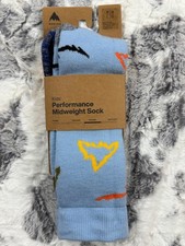 Burton Kid's Performance Midweight Socks Size M/L NEW Shoe 2-4