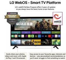 LG 32 Inch 32LR60006LA Smart FHD LED Freeview TV HDR10 AI Sound System Web OS