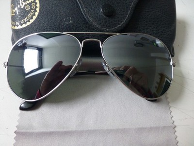 Original Ray-Ban Aviator RB3(25 W3277 58-14 G-15 mit Etui