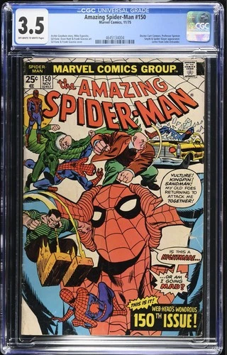 Amazing Spider-Man #150 1975 Marvel Comics CGC 3.5