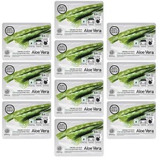 10pcs Aloe Vera Korean Beauty Essence Facial Mask Sheets Skin Care Pack Moisture